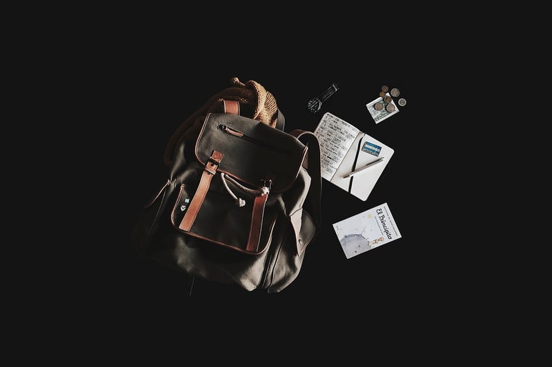 Denim Backpack